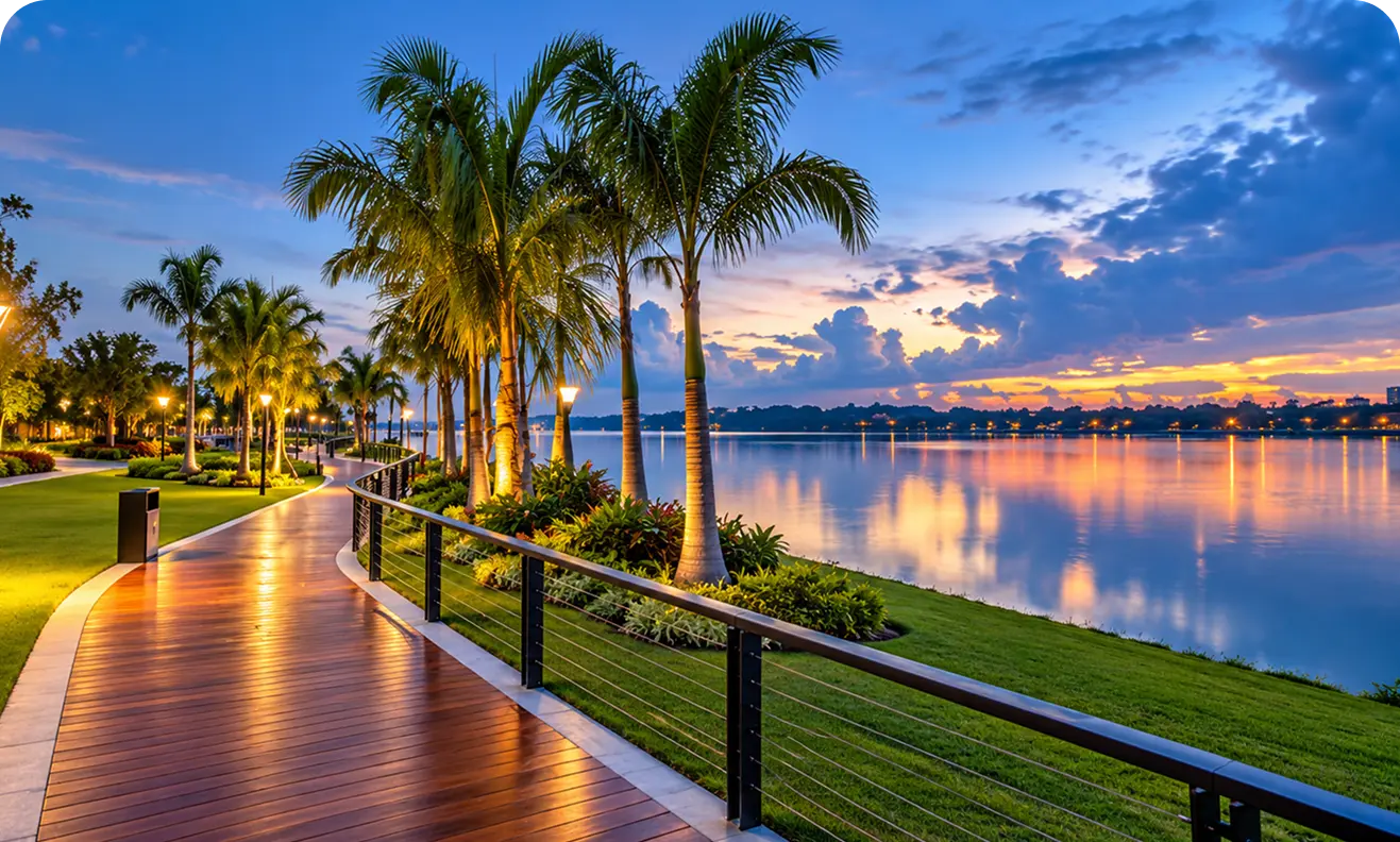 1.8KM Waterfront Promenade